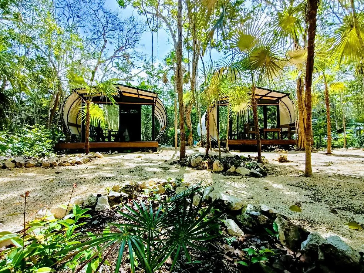 Zil-Kaab Hidden Glamping Village Tulum Luxury tent
